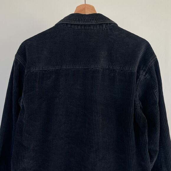 Vintage 90's Mickey Unlimited Black Wale Cord Shirt / Sz S / Embroidery Disney - Picture 6 of 9